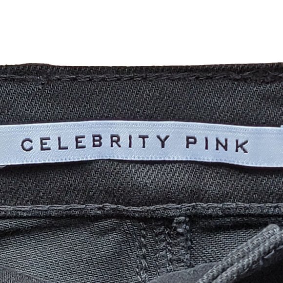 Celebrity Pink The Rebel Ultra High-Rise Denim Shorts. Size 5/27 - Picture 4 of 6